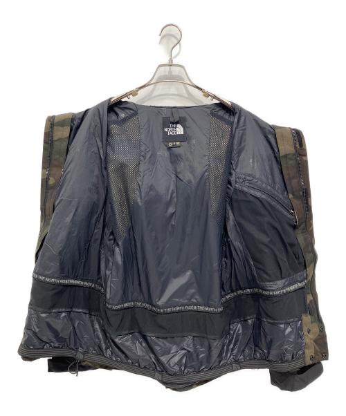 THE NORTH FACE（ザ ノース フェイス）THE NORTH FACE (ザ ノース フェイス) NOVELTY MOUNTAIN JACKET ブラック×ブラウン×オリーブ サイズ:Sの古着・服飾アイテム