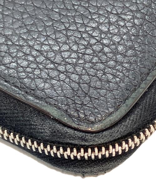 CELINE（セリーヌ）CELINE (セリーヌ) ラウンドファスナー財布 ブラックの古着・服飾アイテム