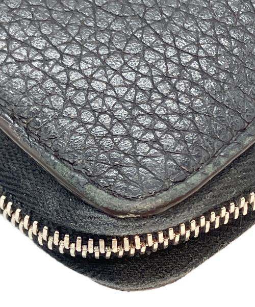 CELINE（セリーヌ）CELINE (セリーヌ) ラウンドファスナー財布 ブラックの古着・服飾アイテム