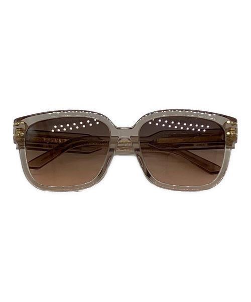 Christian Dior（クリスチャン ディオール）Christian Dior (クリスチャン ディオール) サングラス ブラウン サイズ:58□18の古着・服飾アイテム
