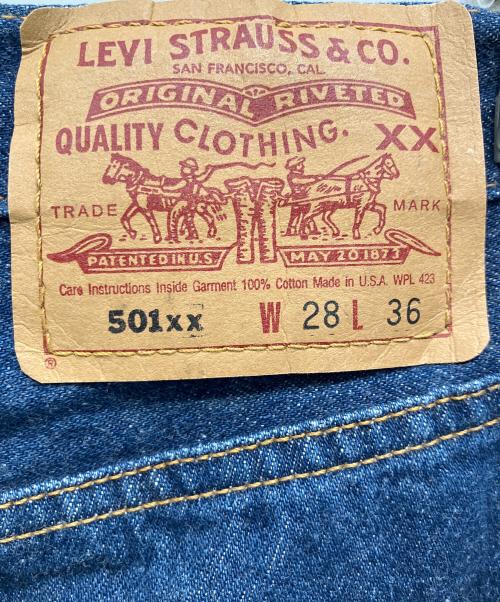 LEVI'S（リーバイス）LEVI'S (リーバイス) 501XXデニムパンツ インディゴ サイズ:W28の古着・服飾アイテム