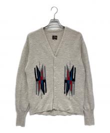 Needles（ニードルズ）の古着「Vネックカーディガン」｜ホワイト