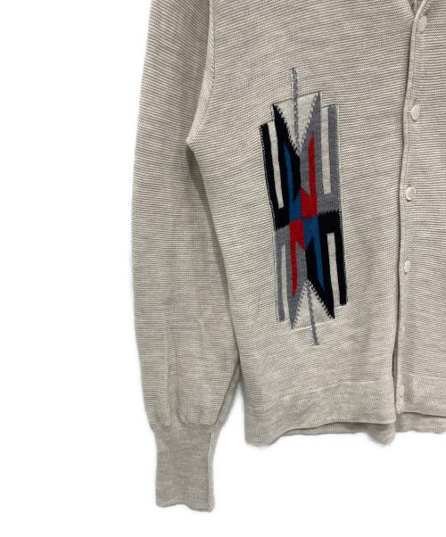 Needles（ニードルズ）Needles (ニードルズ) Vネックカーディガン ホワイト サイズ:Sの古着・服飾アイテム