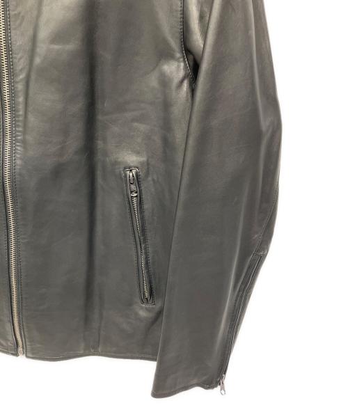 JOURNAL STANDARD relume（ジャーナルスタンダード レリューム）JOURNAL STANDARD relume (ジャーナルスタンダード レリューム) レザージャケット ブラック サイズ:Mの古着・服飾アイテム