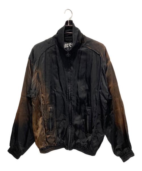 DIESEL（ディーゼル）DIESEL (ディーゼル) ジップジャケット ブラック サイズ:Sの古着・服飾アイテム