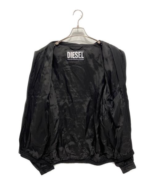 DIESEL（ディーゼル）DIESEL (ディーゼル) ジップジャケット ブラック サイズ:Sの古着・服飾アイテム