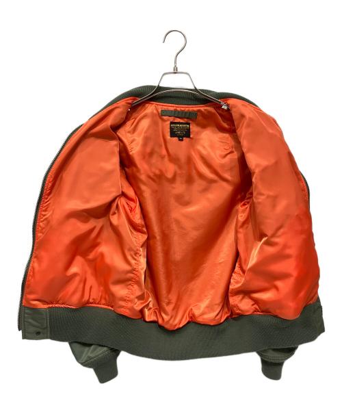 AVIREX（アヴィレックス）AVIREX (アヴィレックス) SUBCIETY (サブサエティ) L-2Bフライトジャケット グリーン サイズ:Mの古着・服飾アイテム