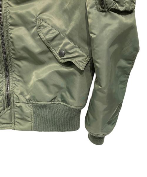 AVIREX（アヴィレックス）AVIREX (アヴィレックス) SUBCIETY (サブサエティ) L-2Bフライトジャケット グリーン サイズ:Mの古着・服飾アイテム