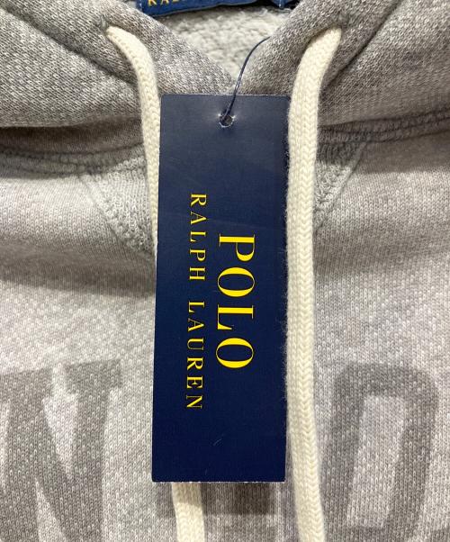 POLO RALPH LAUREN（ポロ・ラルフローレン）POLO RALPH LAUREN (ポロ・ラルフローレン) プルオーバーパーカー グレー サイズ:Lの古着・服飾アイテム