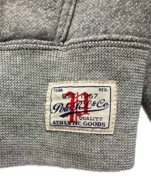 POLO RALPH LAUREN（ポロ・ラルフローレン）POLO RALPH LAUREN (ポロ・ラルフローレン) プルオーバーパーカー グレー サイズ:Lの古着・服飾アイテム
