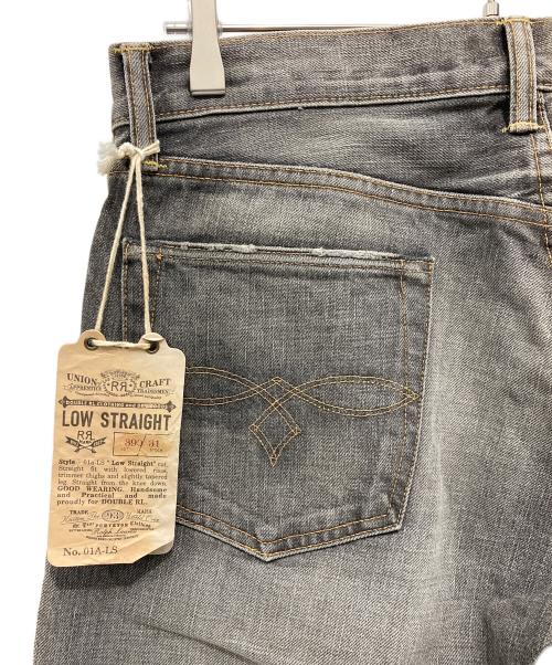 RRL（ダブルアールエル）RRL (ダブルアールエル) デニムパンツ グレー サイズ:32×34 未使用品の古着・服飾アイテム
