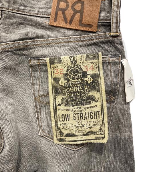 RRL（ダブルアールエル）RRL (ダブルアールエル) デニムパンツ グレー サイズ:32×34 未使用品の古着・服飾アイテム