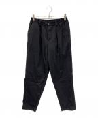 MARNIマルニ）の古着「ウールトロピカルシャーリング1Pテーパードパンツ」｜ブラック