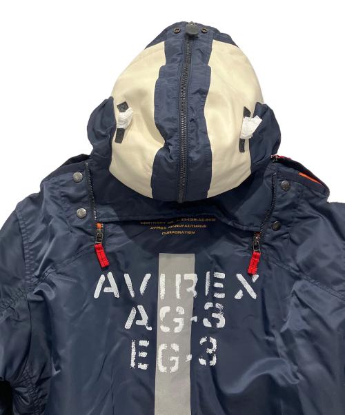 AVIREX（アヴィレックス）AVIREX (アヴィレックス) MA-1ジャケット ネイビー サイズ:2XLの古着・服飾アイテム