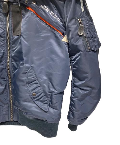 AVIREX（アヴィレックス）AVIREX (アヴィレックス) MA-1ジャケット ネイビー サイズ:2XLの古着・服飾アイテム