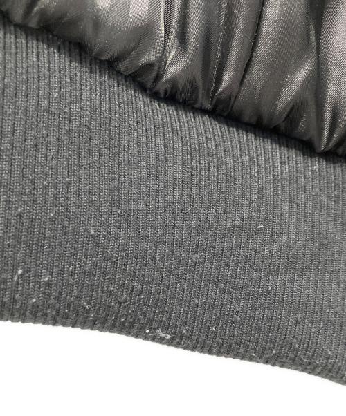 Norton（ノートン）Norton (ノートン) MAXデザイン衿スタンドリブPU中綿ジャケット ブラック サイズ:XLの古着・服飾アイテム