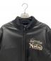 中古・古着 Norton (ノートン) MAXデザイン衿スタンドリブPU中綿ジャケット ブラック サイズ:XL：8000円