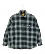 FAT×big macエフエーティー×ビッグマック）の古着「長袖シャツ」｜グリーン
