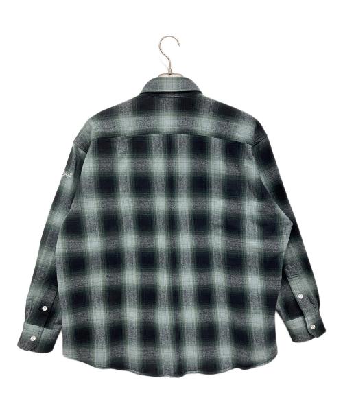 FAT（エフエーティー）FAT (エフエーティー) big mac (ビッグマック) 長袖シャツ グリーン サイズ:TITCHの古着・服飾アイテム