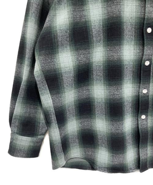 FAT（エフエーティー）FAT (エフエーティー) big mac (ビッグマック) 長袖シャツ グリーン サイズ:TITCHの古着・服飾アイテム