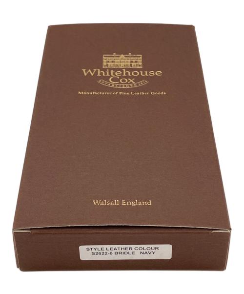 Whitehouse Cox（ホワイトハウスコックス）Whitehouse Cox (ホワイトハウスコックス) 長財布 ネイビーの古着・服飾アイテム