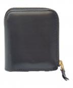 munekawaムネカワ）の古着「Ｌ字ファスナー財布 Cram」｜ブラック