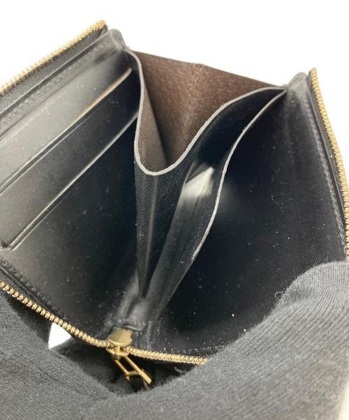 munekawa（ムネカワ）munekawa (ムネカワ) Ｌ字ファスナー財布 Cram ブラックの古着・服飾アイテム