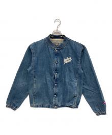 Hysteric Glamour（ヒステリックグラマー）の古着「HG SOUND LOGO デニムトラックブルゾン」｜インディゴ