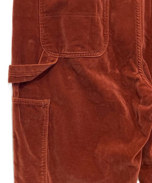 doublet（ダブレット）doublet (ダブレット) CUT OFF VELVET PANTS ブラウン サイズ:Mの古着・服飾アイテム