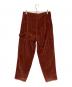 doublet (ダブレット) CUT OFF VELVET PANTS ブラウン サイズ:M：10000円