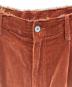 中古・古着 doublet (ダブレット) CUT OFF VELVET PANTS ブラウン サイズ:M：10000円