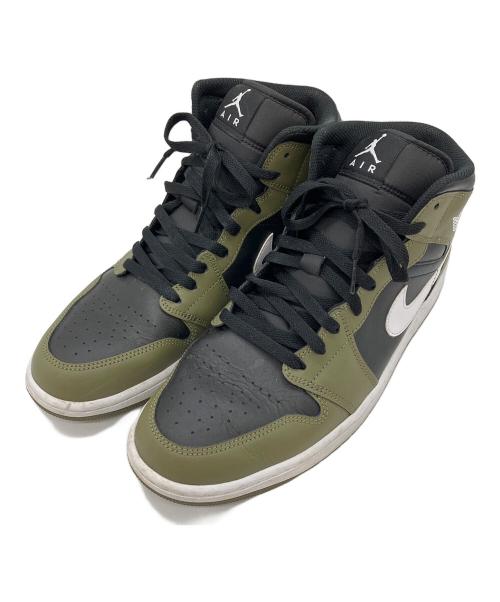 NIKE（ナイキ）NIKE (ナイキ) ミッドカットスニーカー グリーン サイズ:29.5cmの古着・服飾アイテム