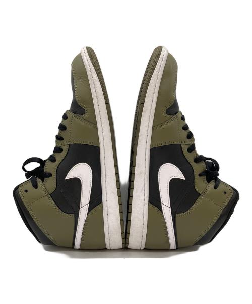 NIKE（ナイキ）NIKE (ナイキ) ミッドカットスニーカー グリーン サイズ:29.5cmの古着・服飾アイテム