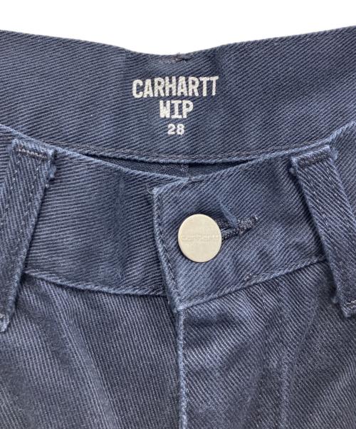 Carhartt WIP（カーハート ワーク イン プログレス）Carhartt WIP (カーハート ワーク イン プログレス) ワークパンツ ネイビー サイズ:71cm(W28)の古着・服飾アイテム
