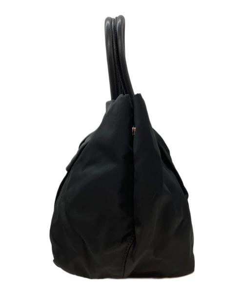 PRADA（プラダ）PRADA (プラダ) ナイロンハンドバッグ ブラックの古着・服飾アイテム