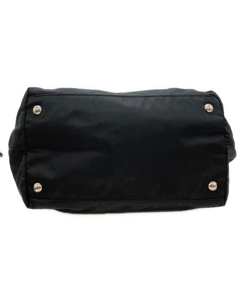 PRADA（プラダ）PRADA (プラダ) ナイロンハンドバッグ ブラックの古着・服飾アイテム