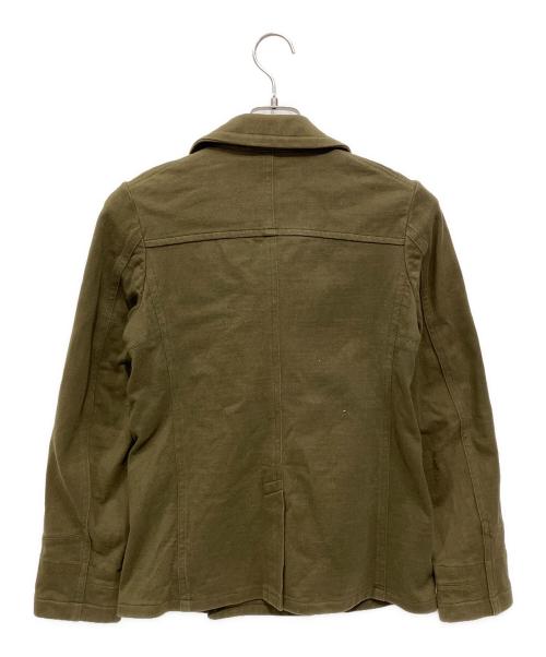 A BATHING APE（アベイシングエイプ）A BATHING APE (ア ベイシング エイプ) Pコート オリーブ サイズ:XSの古着・服飾アイテム