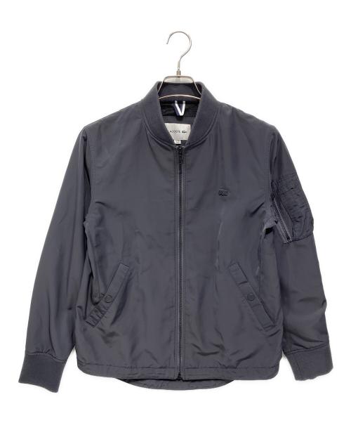 LACOSTE（ラコステ）LACOSTE (ラコステ) 2.5レイヤースイングトップジャケット グレー サイズ:Sの古着・服飾アイテム