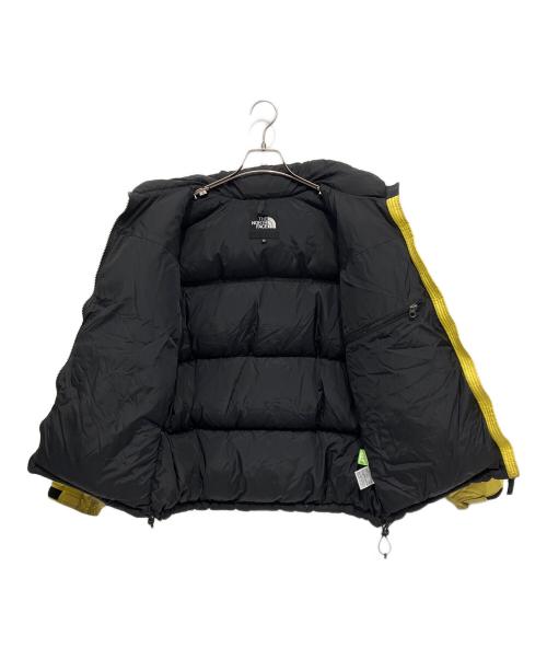 THE NORTH FACE（ザ ノース フェイス）THE NORTH FACE (ザ ノース フェイス) ダウンジャケット NUPTSE JACKET イエロー×ブラック サイズ:Mの古着・服飾アイテム