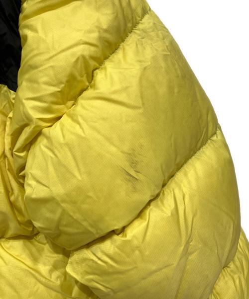 THE NORTH FACE（ザ ノース フェイス）THE NORTH FACE (ザ ノース フェイス) ダウンジャケット NUPTSE JACKET イエロー×ブラック サイズ:Mの古着・服飾アイテム