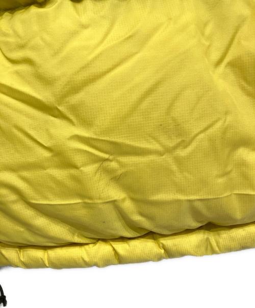 THE NORTH FACE（ザ ノース フェイス）THE NORTH FACE (ザ ノース フェイス) ダウンジャケット NUPTSE JACKET イエロー×ブラック サイズ:Mの古着・服飾アイテム