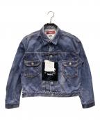 COMME des GARCONS JUNYA WATANABE MAN×LEVI'S×BerBerJinコムデギャルソンジュンヤワタナベマン×リーバイス×ベンベルジン）の古着「デニム転写ジャケット」｜インディゴ