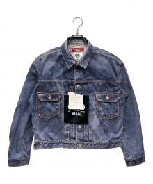 COMME des GARCONS JUNYA WATANABE MAN×LEVI'S×BerBerJin（コムデギャルソンジュンヤワタナベマン×リーバイス×ベンベルジン）の古着「デニム転写ジャケット」｜インディゴ
