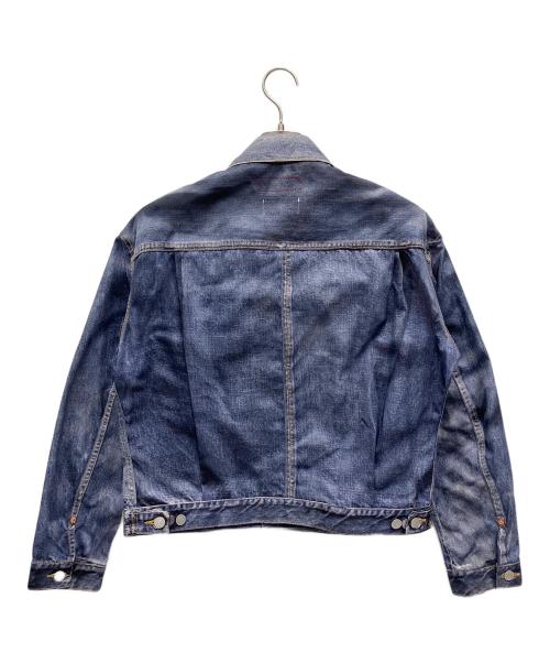 COMME des GARCONS JUNYA WATANABE MAN（コムデギャルソンジュンヤワタナベマン）COMME des GARCONS JUNYA WATANABE MAN (コムデギャルソンジュンヤワタナベマン) LEVI'S (リーバイス) BerBerJin (ベンベルジン) デニム転写ジャケット インディゴ サイズ:M 未使用品の古着・服飾アイテム
