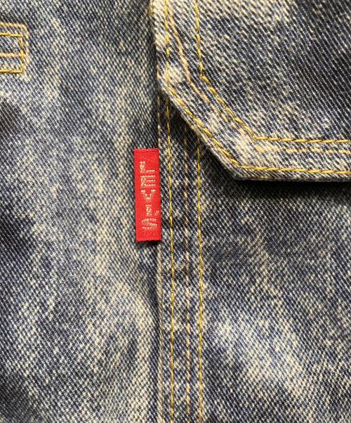 COMME des GARCONS JUNYA WATANABE MAN（コムデギャルソンジュンヤワタナベマン）COMME des GARCONS JUNYA WATANABE MAN (コムデギャルソンジュンヤワタナベマン) LEVI'S (リーバイス) BerBerJin (ベンベルジン) デニム転写ジャケット インディゴ サイズ:M 未使用品の古着・服飾アイテム