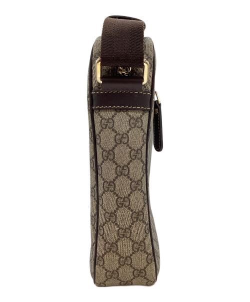 GUCCI（グッチ）GUCCI (グッチ) GGスプリームショルダーバッグ ブラウンの古着・服飾アイテム