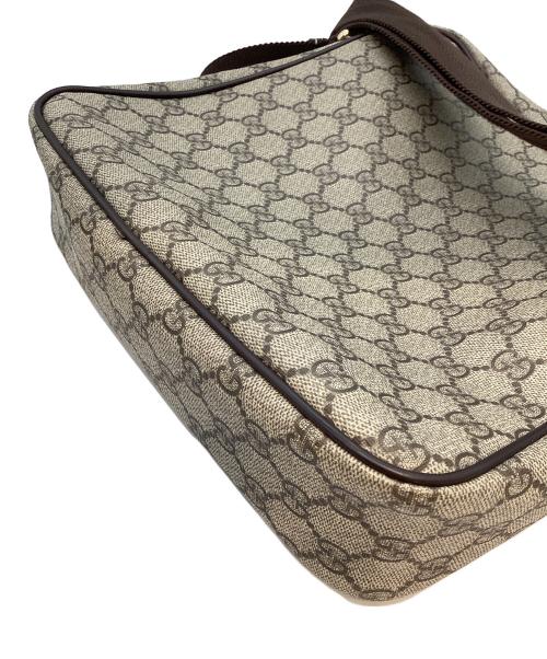 GUCCI（グッチ）GUCCI (グッチ) GGスプリームショルダーバッグ ブラウンの古着・服飾アイテム