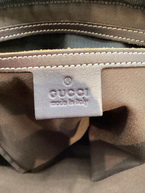 GUCCI（グッチ）GUCCI (グッチ) GGスプリームショルダーバッグ ブラウンの古着・服飾アイテム