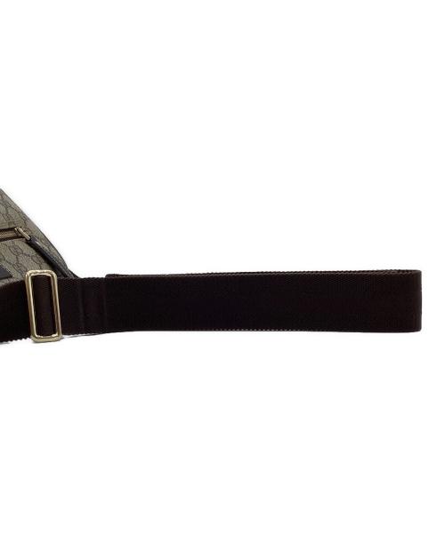 GUCCI（グッチ）GUCCI (グッチ) GGスプリームショルダーバッグ ブラウンの古着・服飾アイテム