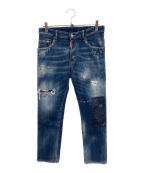 DSQUARED2ディースクエアード）の古着「デニムパンツ」｜インディゴ